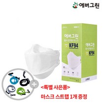 에버그린 KF94 25매 대형 국산 개별포장 황사 방역 미세먼지 KF-94 k94 마스크