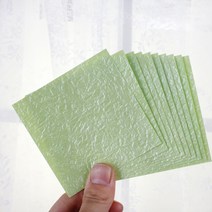 호박세스 8cmX8cm 재단종이 10장 (호박키세스만들기 호박세스 초콜릿), 연두
