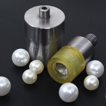 가시도트기계 기구 티단추 기계 몰드 아일렛 진주찡 초록기계몰드, 진주찡윗몰드10mm