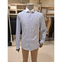 BON 20 F W BN0FBA355 BL 와이드카라 클레릭 셔츠