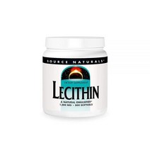 Source Naturals 레시틴 1200mg 천연 유화제 - 소프트젤 500정