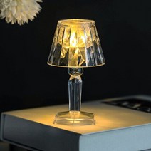 LED 크리스탈 데스크 램프 프로젝터 아크릴 다이아몬드 테이블 야간 조명 침대 옆 침실 장식 1 개, 02 B