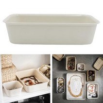 이케아 소품 서랍정리용 플라스틱 사각 박스 집꾸미기, 상세페이지 참조