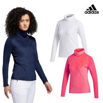아디다스골프 아디다스 여성 모크넥 골프 긴팔티셔츠 FS6352 FS6353 FS6354 골프웨어