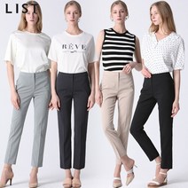 [리스트(LIST)] 베이직 슬림 슬랙스 (택가격 128000원)