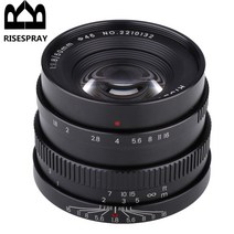 RISESPRAY 50 미리메터 F1.8 큰 조리개 표준 프라임 APS-C 초상화 수동 초점 렌즈 캐논 니콘 후지 라이카 시그마, [06] L-마운트
