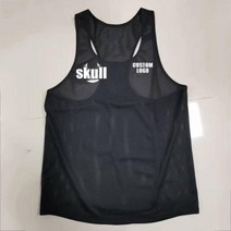 트레일 러닝 백 조끼 빠른 네트 통기성 마라톤 스포츠 피트니스 민소매 스피드 전문 운동 선수 트랙 필드 싱글 달리기, Black O+XL