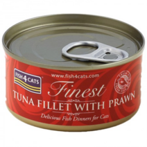 피쉬포캣 참치새우 캔 70g x 10캔 1박스