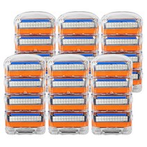 질레트 퓨전 파워 면도날 호환 24입, 6P