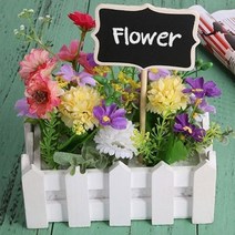 테이블 데코레이션 블랙보드 팻말 프리마켓 가판대 상품명 진열대 가격