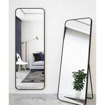 전신 거울 드레싱 플로어 미러 홈 벽 침실 메이크업 입체 피팅, 45x155 샴페인 골드