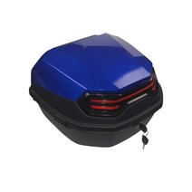 전동차 트렁크 배터리 스쿠터킥보드 상자 대용량 정리함 큰사이즈 방진 trunk back case 통용 4221986277, 686 큰사이즈 트렁크 진주 블루