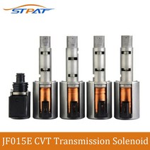 구동계 변속기 자동차부품 Stpat 5pcs re0f11a jf015e cvt 자동 변속기 솔레노이드 키트 닛산 sentra versa 시보레 스파크 스즈키 스위프트 호환, 없음
