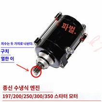 오토바이 엔진 삼륜 쭝쓰나미 웨이 200250 300 350 수냉 시동 모터, 02 쓰나미 보위250-300수냉9치아모터