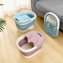 선물 족탕기 bb132 도매 족욕통 휴대용 발냄새 각질제거 각탕기 발족욕기 족욕기, E하이롱족욕기 블루