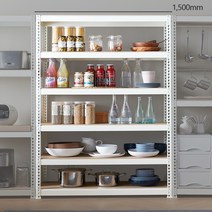 [디디지메이트]스피드랙 수납선반 철제선반(가로1500x깊이300mm 사이즈 모음), 5단
