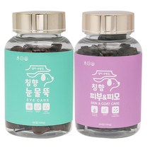 강아지 피부병 곰팡이성 피부염 피부영양제 발습진 아토피 모낭충 댕이수랏간 침향 피부&피모 100g, 1세트