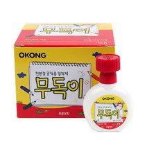 오공본드/오공무독이/종이/목재/직물/빠른건조/친환경본드/친환경접착제/오공대리점/오공총판/50G/80개, 작은박스(50g*10ea)