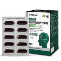 엔젯오리진 하이큐 포스파티딜세린 징코 1200mg x 60캡슐, 15박스