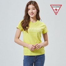 [게스] 테두리 GUESS 반팔티 YL2K8499