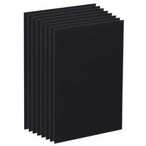 Honeywell HPA100 공기 청정기 용 8PCS 프리미엄 탄소 활성화 사전 필터 공기 청정기 액세서리, 검은 색