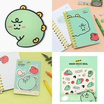 카카오프렌즈 죠르디 니니즈 마우스패드 스티커 메모지 노트 마스크홀더 굿즈모음, 7. 죠르디 아크릴 마스크 홀더