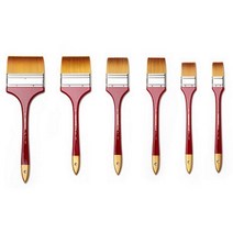 화홍 156 빽붓 낱자루 배경붓 바탕붓 화홍붓 아크릴 유화브러쉬, 6호