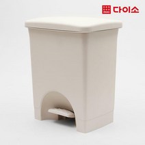 [다이소]사각페달 휴지통 (15 L)-1023086