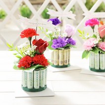 미니 돈다발 용돈이벤트 돈케이크 레드 10pc