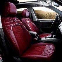 자동차방석 미니 쿠퍼 F 시리즈 카시트 커버 쿠션 5 석 사계절 시트 지지대 F60 F56 F55 F54 F57, 32.Dark Red - for F55