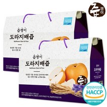 즙쟁이 도라지배즙 2박스 60포, 80ml, 60개