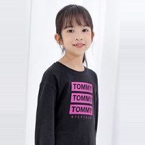 타미힐피거 그래픽 프린트 티셔츠 (T42B7KKO620GT1BDS)