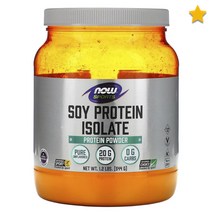나우푸드 Soy Protein Isolate Unflavored 544g, 1개, 기본
