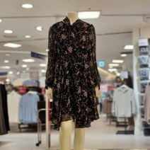 숲(SOUP) SOUP 플라워 프린트 언발 원피스 SY2OP80-39 뉴코아괴정점