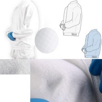 냉동 냉장 식품공장 급식실 방한기모 위생복 겨울위생복 추운작업장 저온창고, XL, 블루
