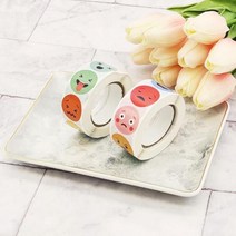 컬러 표정 스티커