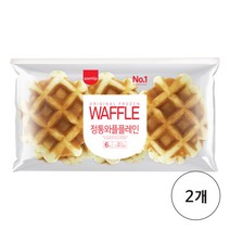 삼립 정통와플 플레인 360g(60gx6입)x2개, 360g, 2개