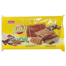 하타리 코코퍼프 초콜릿맛 170g 수입 과자 비스킷, 3개
