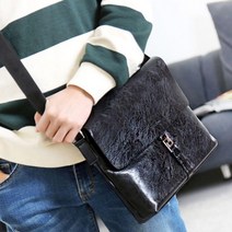 기본적인 디자인 데일리 캐주얼 정장 크로스 가방mns