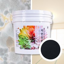 셀프 단열 벽지 규조토 페인트 베란다 방수 결로방지 곰팡이방지, 참숯, 18kg, 1개