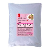 소스나라 매콤까르보나라소스 1kg 여행용 캠핑용 요리용 행사용 맛집소스