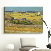 더 아트 컴퍼니 빈센트 반 고흐 명화그림 인테리어 캔버스액자 80종 1-40, 18. VG-라크로의 추수