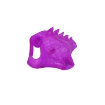 드론 날개 범퍼 가드 3D 인쇄 TPU 후프 프레임 캐노피 카메라 및 배터리 지원 베타 85x 휴지통 Mobula7 RC, 06 Whoop Canopy  Purple