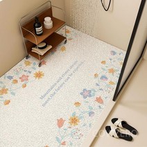 욕실 코일매트 미끄럼방지 화장실 세탁실 다용도실 건식 발판 깔개, D