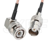 BNC 남성 여성 직각 HD-SDI 케이블 RG316 RF 동축 안테나 피그 테일 점퍼 50 Ohm 커넥터 어댑터, 06 No 6_06 40CM