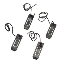 서핑보드 패들보드 킥판 코스트코 친환경부표 풀부이 키판 웨이크 스킴보드 윈드서핑 조각 지느러미 클립 볼트 풍선 보트 지느러미 액세서리 고정 핀, 검은색