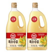 해표 옥수수유1.8리터 2입, 1.8L, 2개