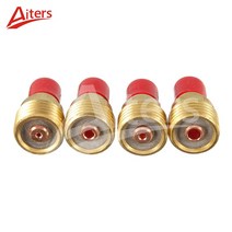 알곤용접기 전기 알곤 휴대용 인버터 용접기 아르곤 아크 TIG 용접 토치 소모품 46PCS 키트 WP9 20 25 알루미나 노즐 컵 및 콜릿 바디, 한개옵션0