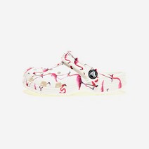 크록스 클래식 풀 파티 클로그 키즈 WHITE FLAMINGO 샌들 슬리퍼 국내매장판