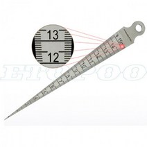 용접 게이지 검사 솔기 비드/필렛/크라운 테스트 Ulnar Ruler Degree 각도 측정 도구 HI-LO pipeler Gauge, M115mm